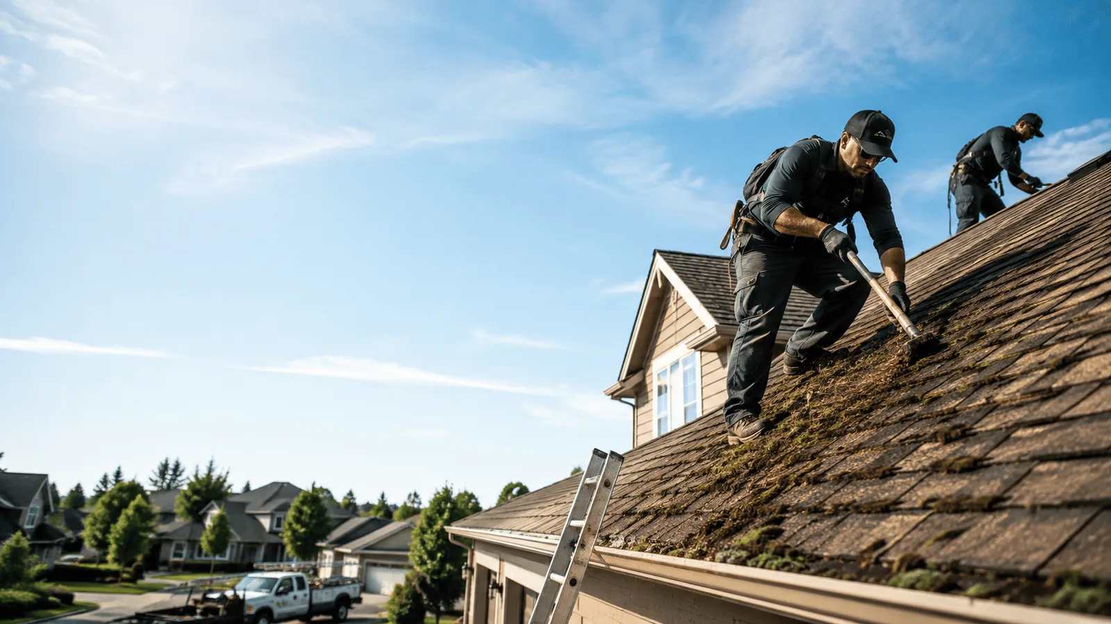 Roof Moss Removal in Fairburn, GA near me